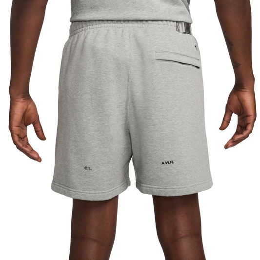 Nike NOCTA Cardinal Fleece Shorts Dk Grey Heather/Matte Silver/Black FQ0408-063