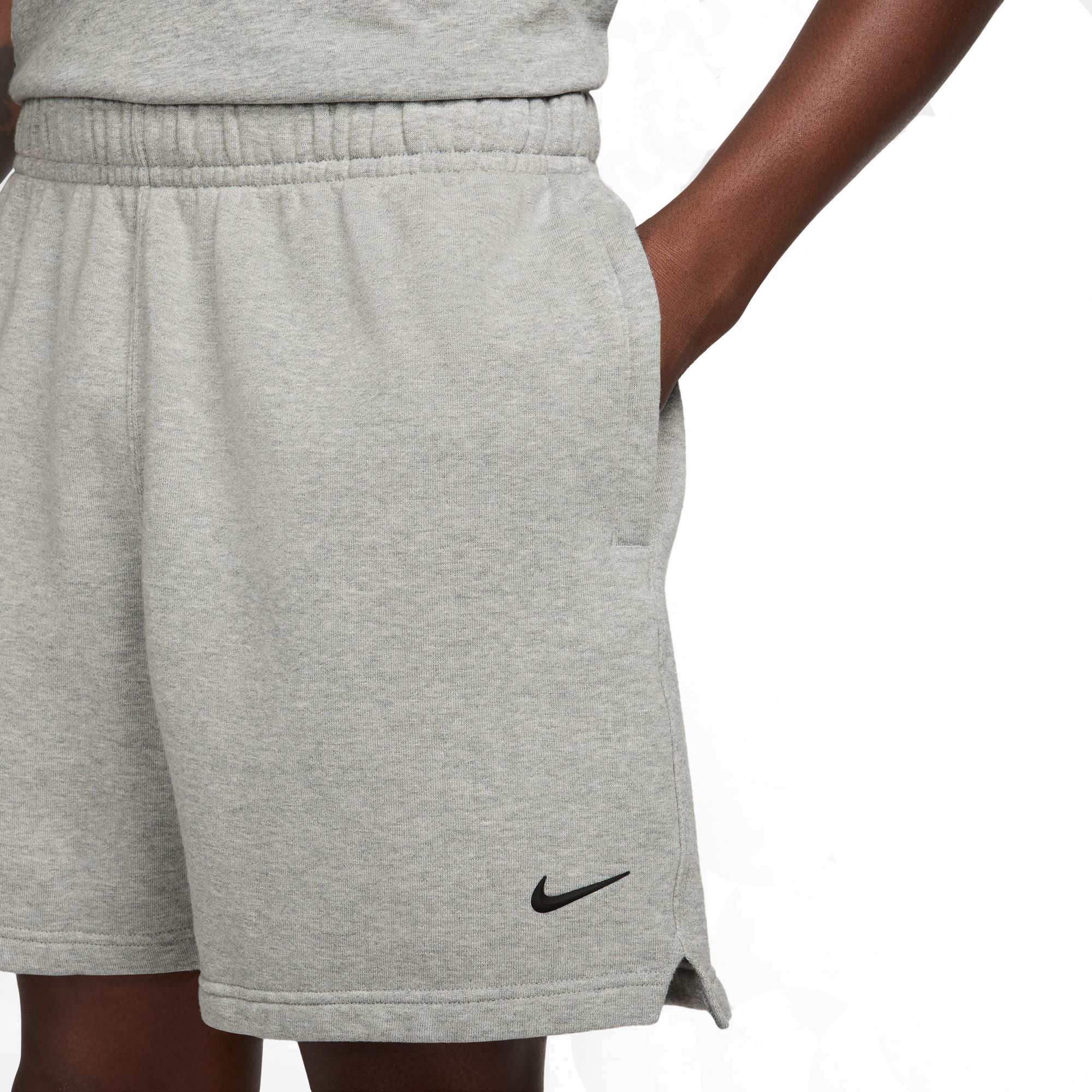 Nike NOCTA Cardinal Fleece Shorts Dk Grey Heather/Matte Silver/Black FQ0408-063