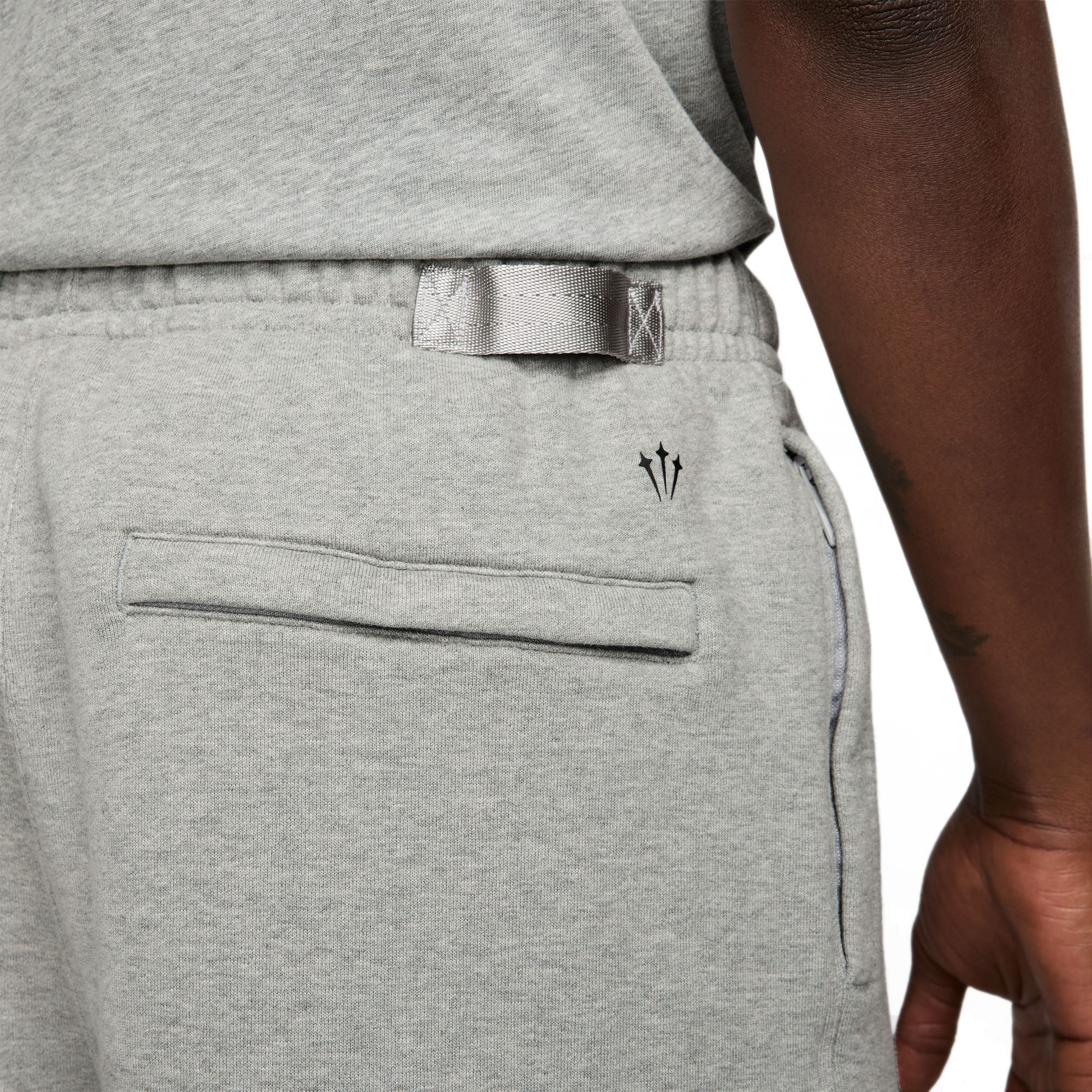 Nike NOCTA Cardinal Fleece Shorts Dk Grey Heather/Matte Silver/Black FQ0408-063