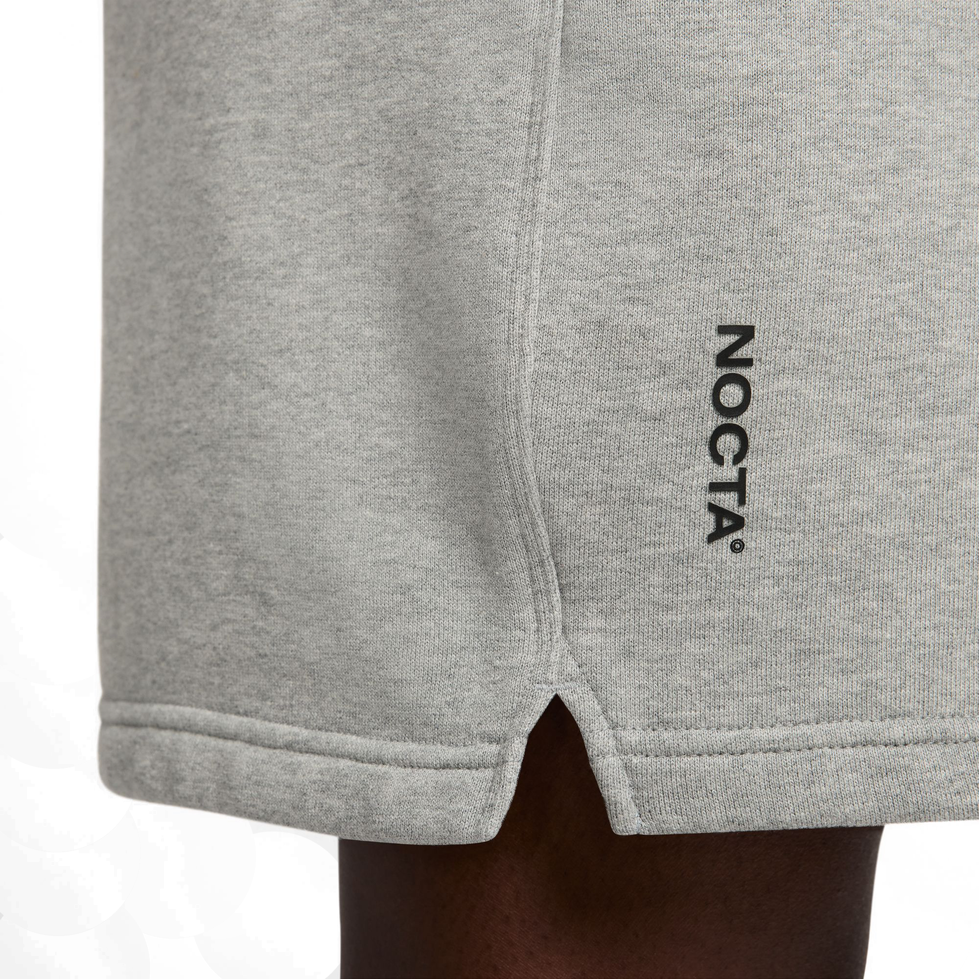 Nike NOCTA Cardinal Fleece Shorts Dk Grey Heather/Matte Silver/Black FQ0408-063