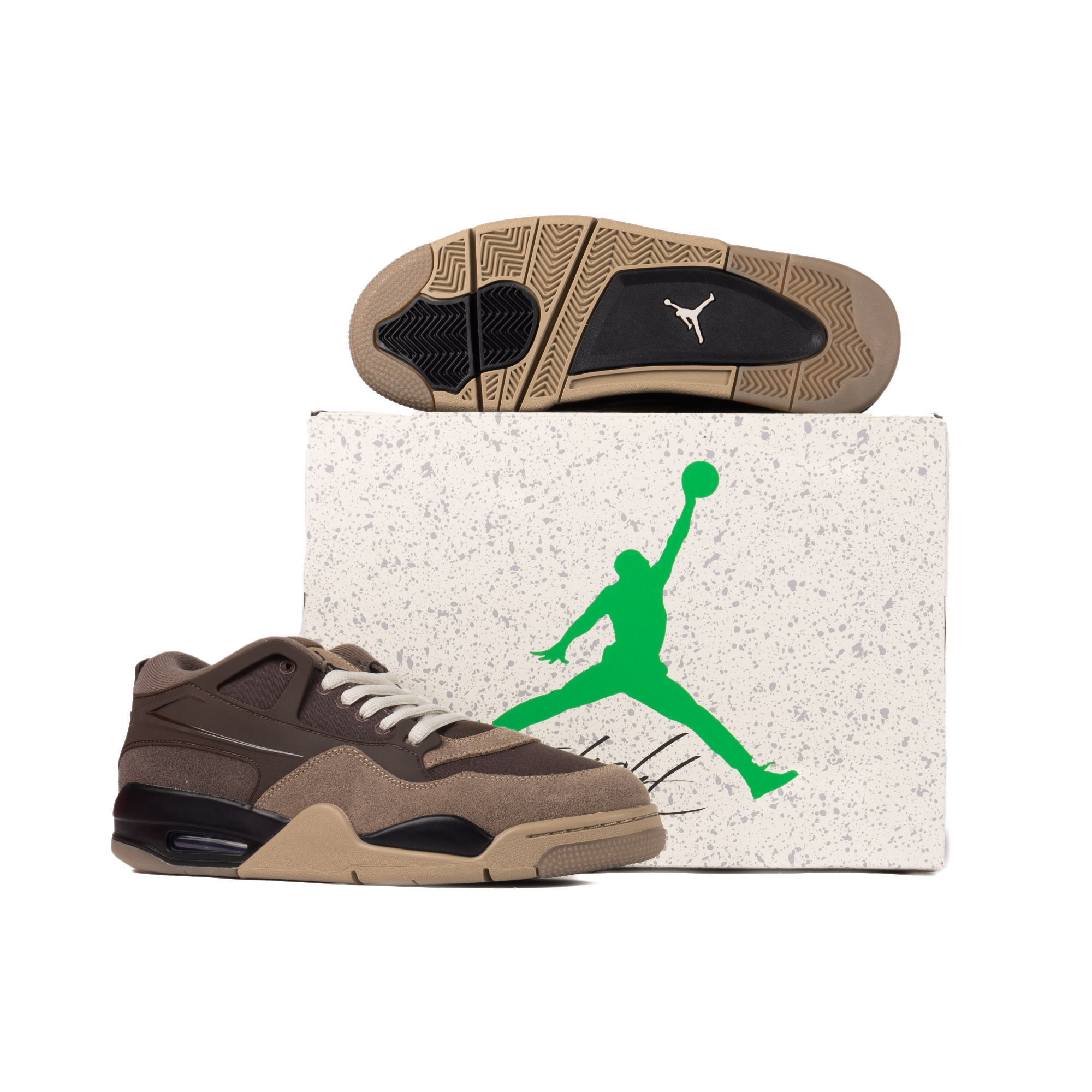 Nike Air Jordan 4 RM Ironstone/Medium Olive/Baroque Brown FQ7939-022