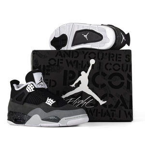 Nike Air Jordan 4 Retro Black/White/Anthracite/Black FQ8138-002