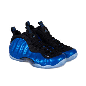 Nike Air Foamposite One Dk Neon Royal White Black Clear FQ8181 511 Laced