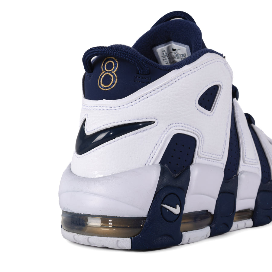 Nike Air More Uptempo '96 White/Midnight Navy/Metallic Gold FQ8182-100