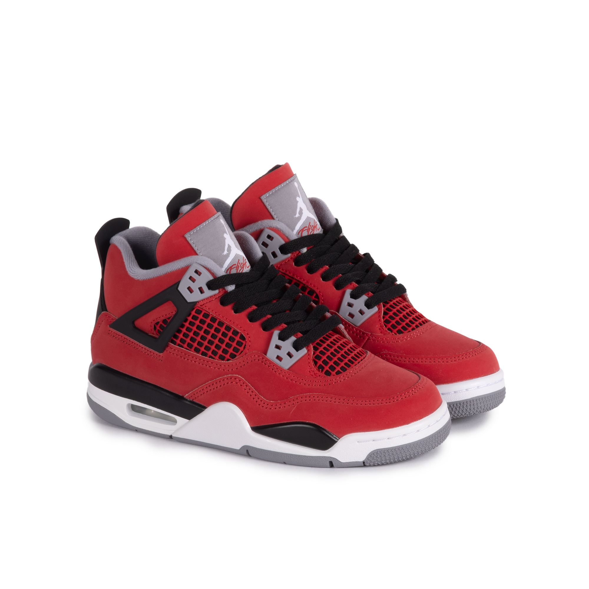 Nike Air Jordan 4 Retro (GS) "Toro" Fire Red/White/Black/C Grey FQ8213-600