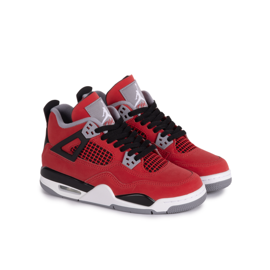 Nike Air Jordan 4 Retro (GS) "Toro" Fire Red/White/Black/C Grey FQ8213-600