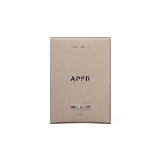 APFR Fragrance Candle "Basil + Sage + Mint"