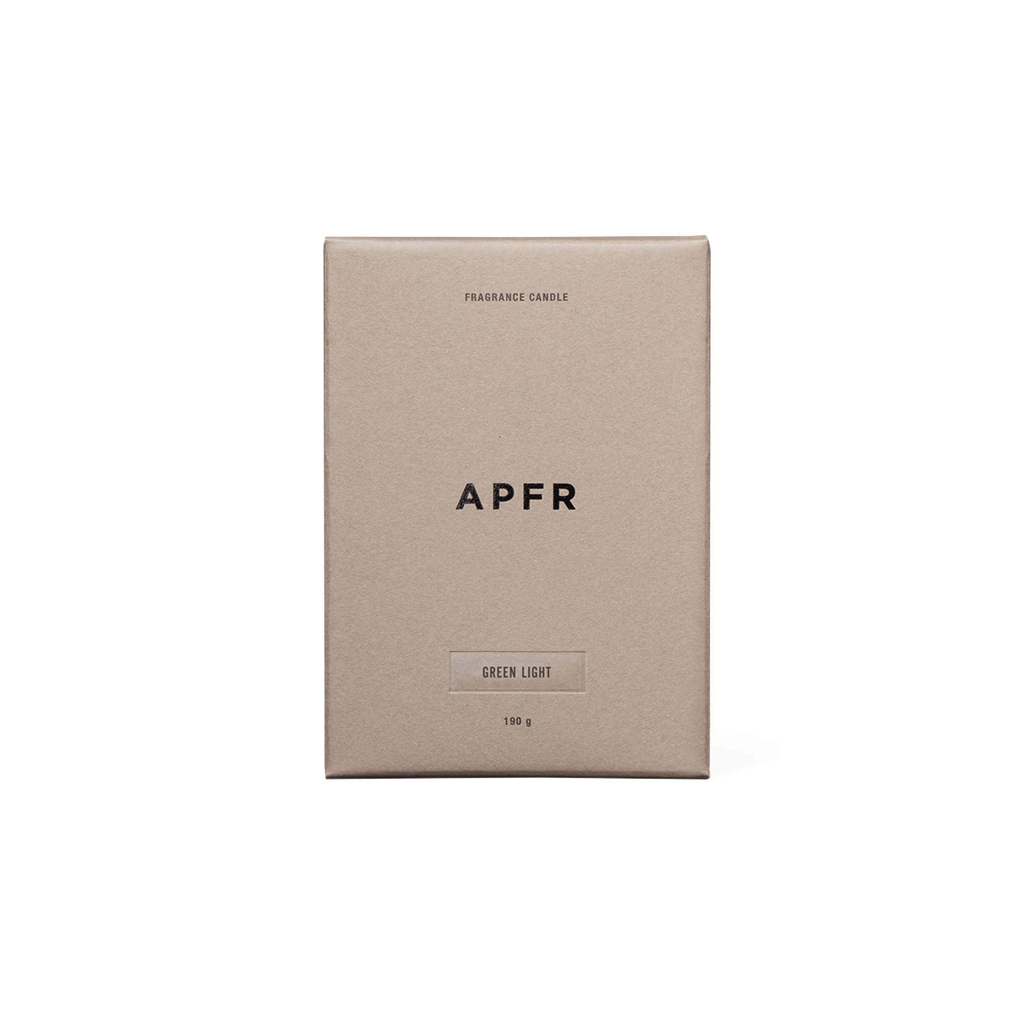 APFR Fragrance Candle "Green Light"