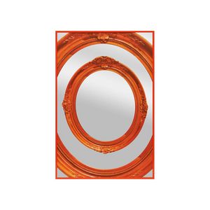 Say Touche Frame Mirror Orange