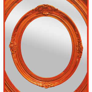 Say Touche Frame Mirror Orange