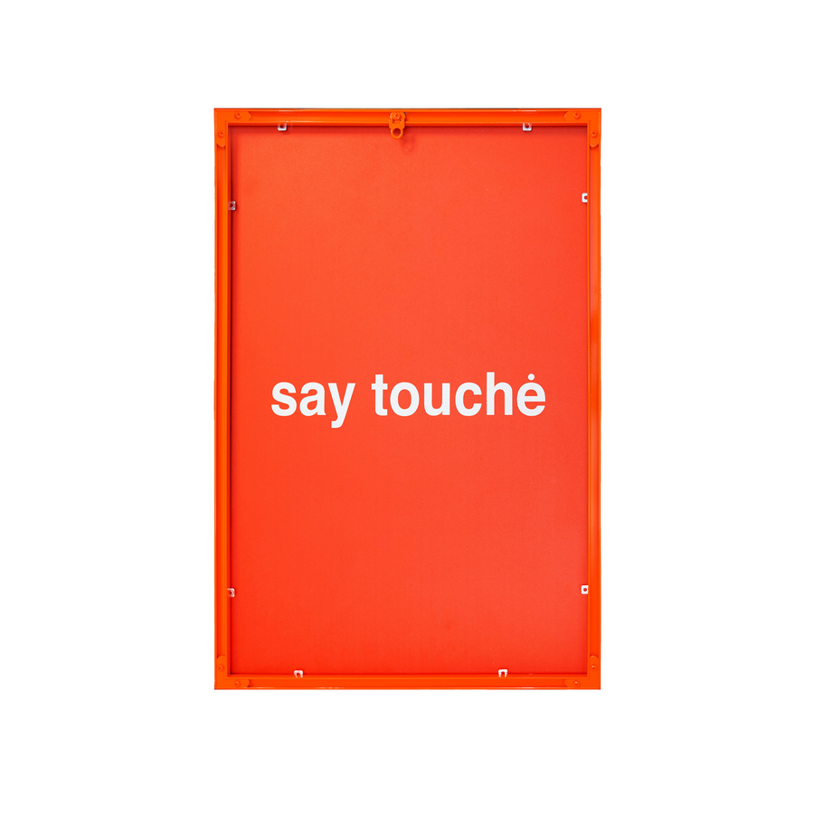 Say Touche Frame Mirror Orange