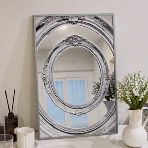 Say Touche Frame Mirror Silver