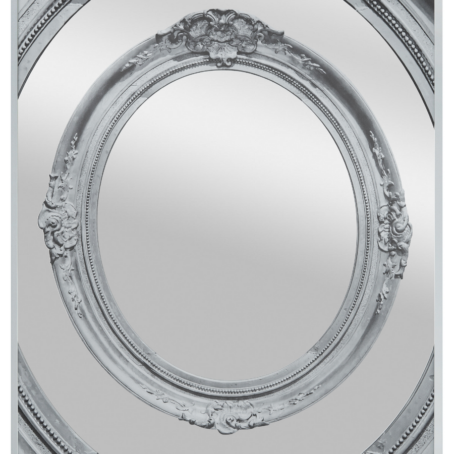 Say Touche Frame Mirror Silver