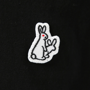 Fxxking Rabbits Trick Flower T-shirt Black FRC2513