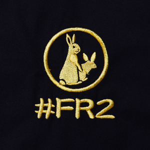 Fxxking Rabbits Souvenir Happi Coat Black FRJ119