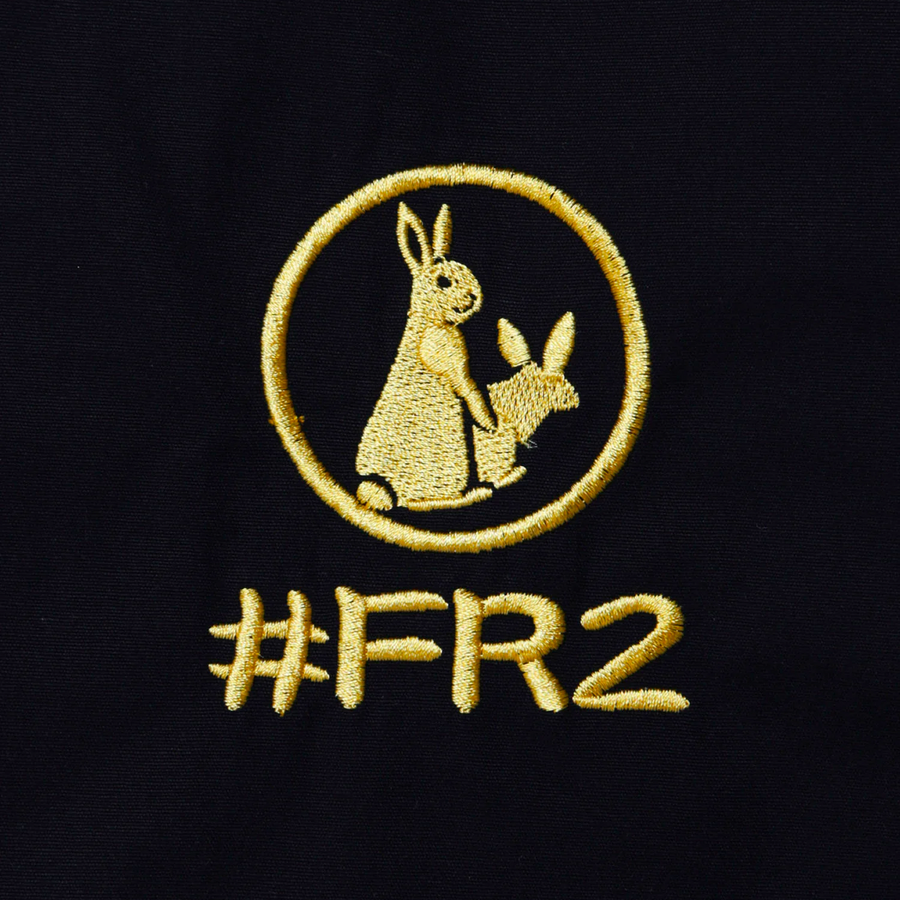 Fxxking Rabbits Souvenir Happi Coat Black FRJ119