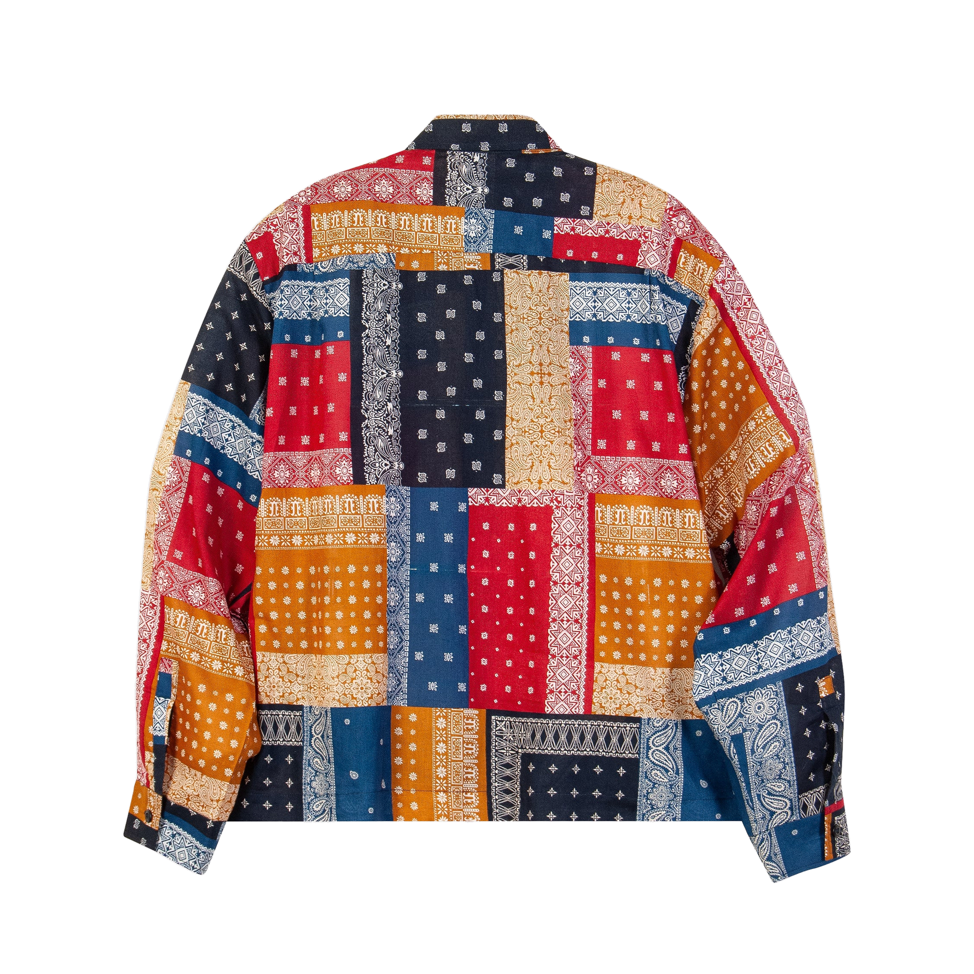 For The Homies Bandana Zip Shirt