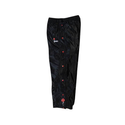 For The Homies Tearaway Rose Pants Black