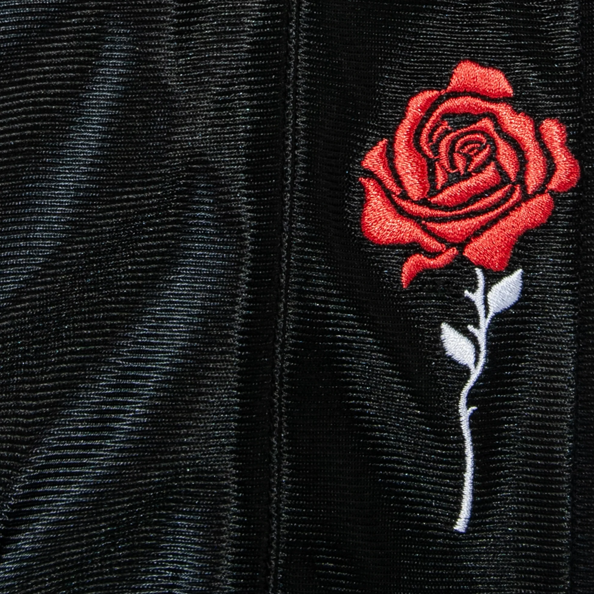 For The Homies Tearaway Rose Pants Black