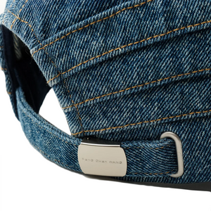 Feng Chen Wang  Blue Denim Cap