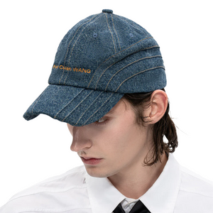 Feng Chen Wang  Blue Denim Cap