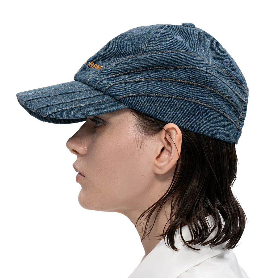 Feng Chen Wang  Blue Denim Cap