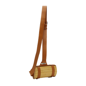 Feng Chen Wang  Rectangular Bamboo Handbag With Bamboo Roots