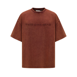 Feng Chen Wang  Tie-Dye Logo T-Shirt Khaki