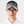 Feng Chen Wang Gradient Aged Cowboy Baseball Cap Black/White