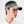 Feng Chen Wang Gradient Aged Cowboy Baseball Cap Black/White