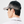 Feng Chen Wang Gradient Aged Cowboy Baseball Cap Black/White