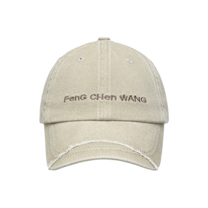 Feng Chen Wang Beige Baseball Cap Beige