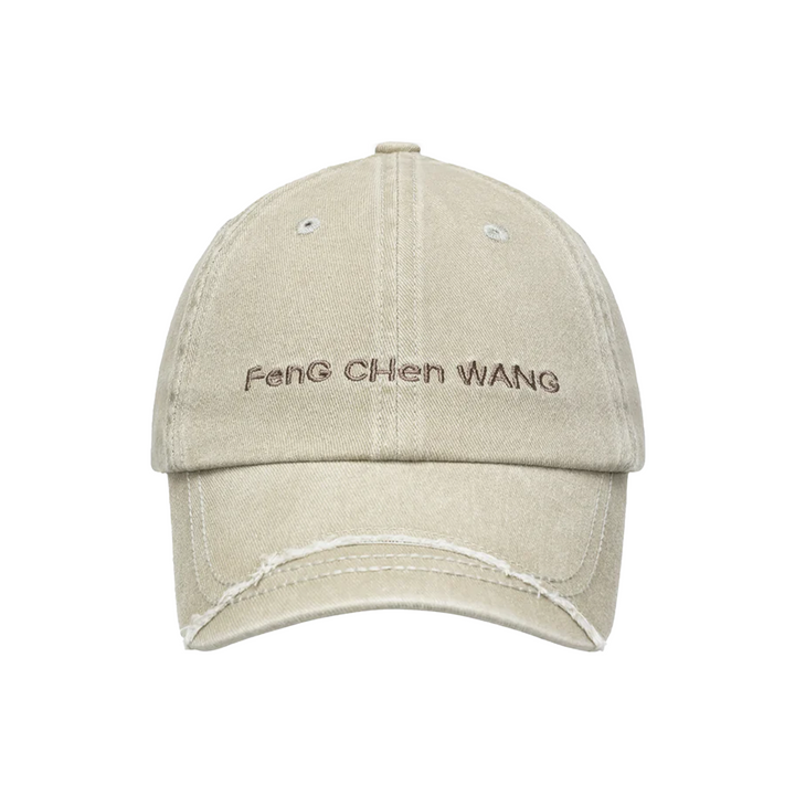 Feng Chen Wang Beige Baseball Cap Beige