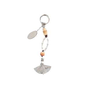 Feng Chen Wang Bamboo Key Ring Grey