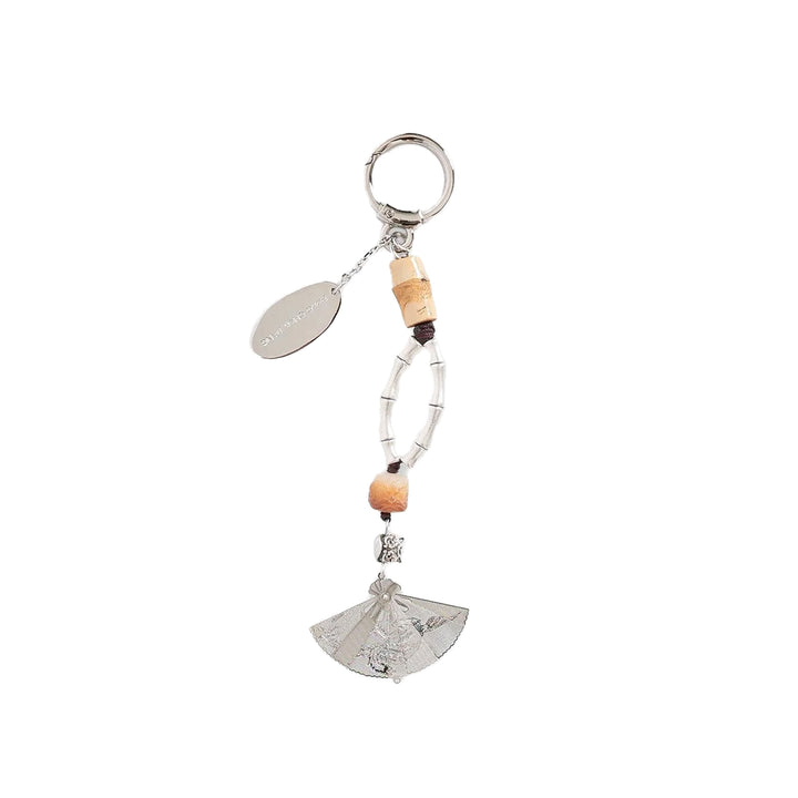 Feng Chen Wang Bamboo Key Ring Grey