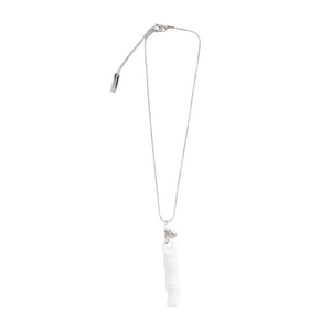 Feng Chen Wang White Porcelain Bamboo Necklace