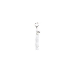 Feng Chen Wang Porcelain Ear Ring White