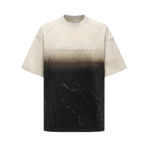 Feng Chen Wang Gradient Washed Oversized T-Shirt Black Gradient