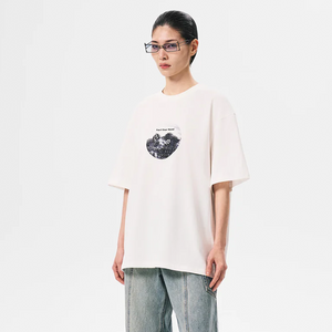 Feng Chen Wang ''Yu Zi Xie''  Print White T- Shirt