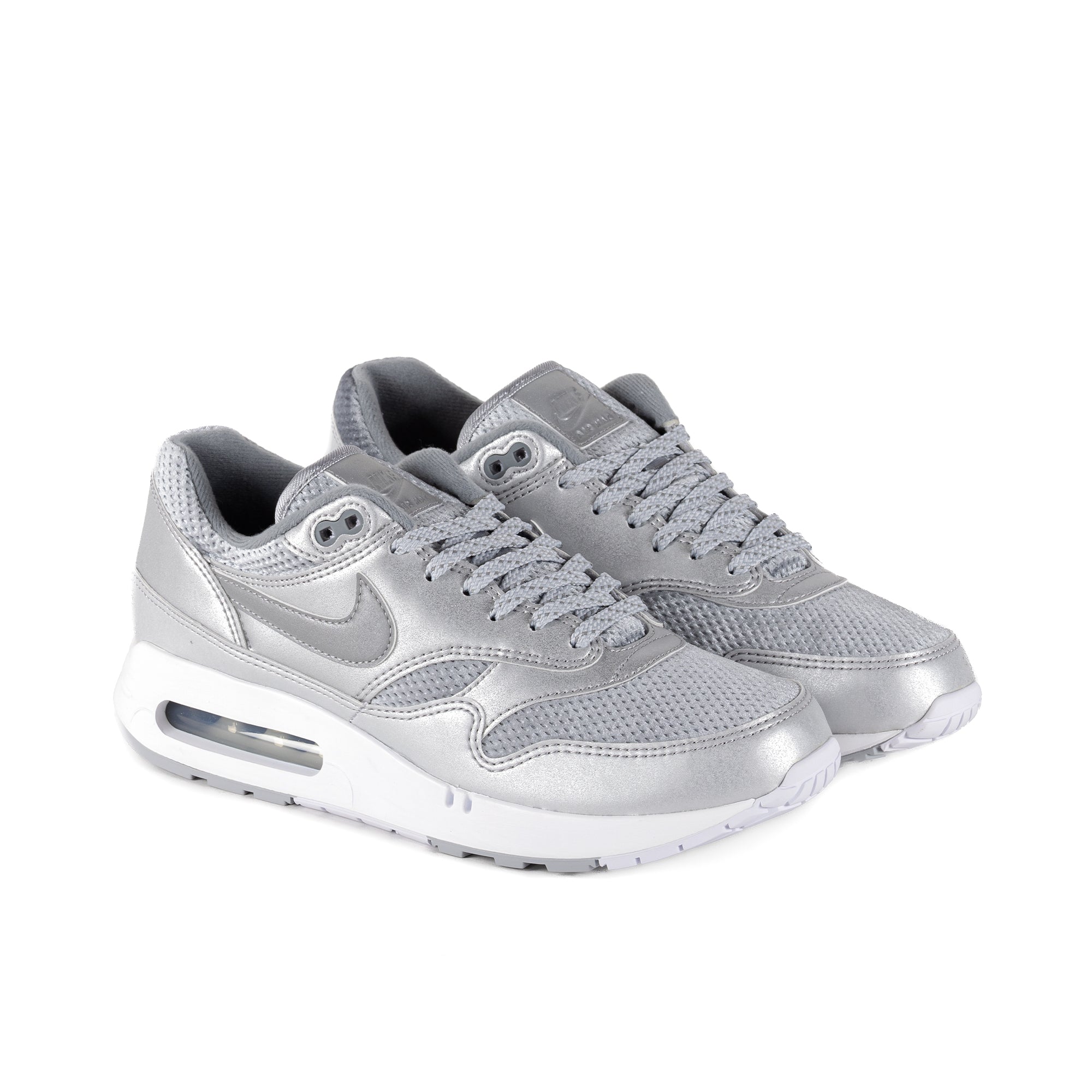 nike air max 1 metallic silver