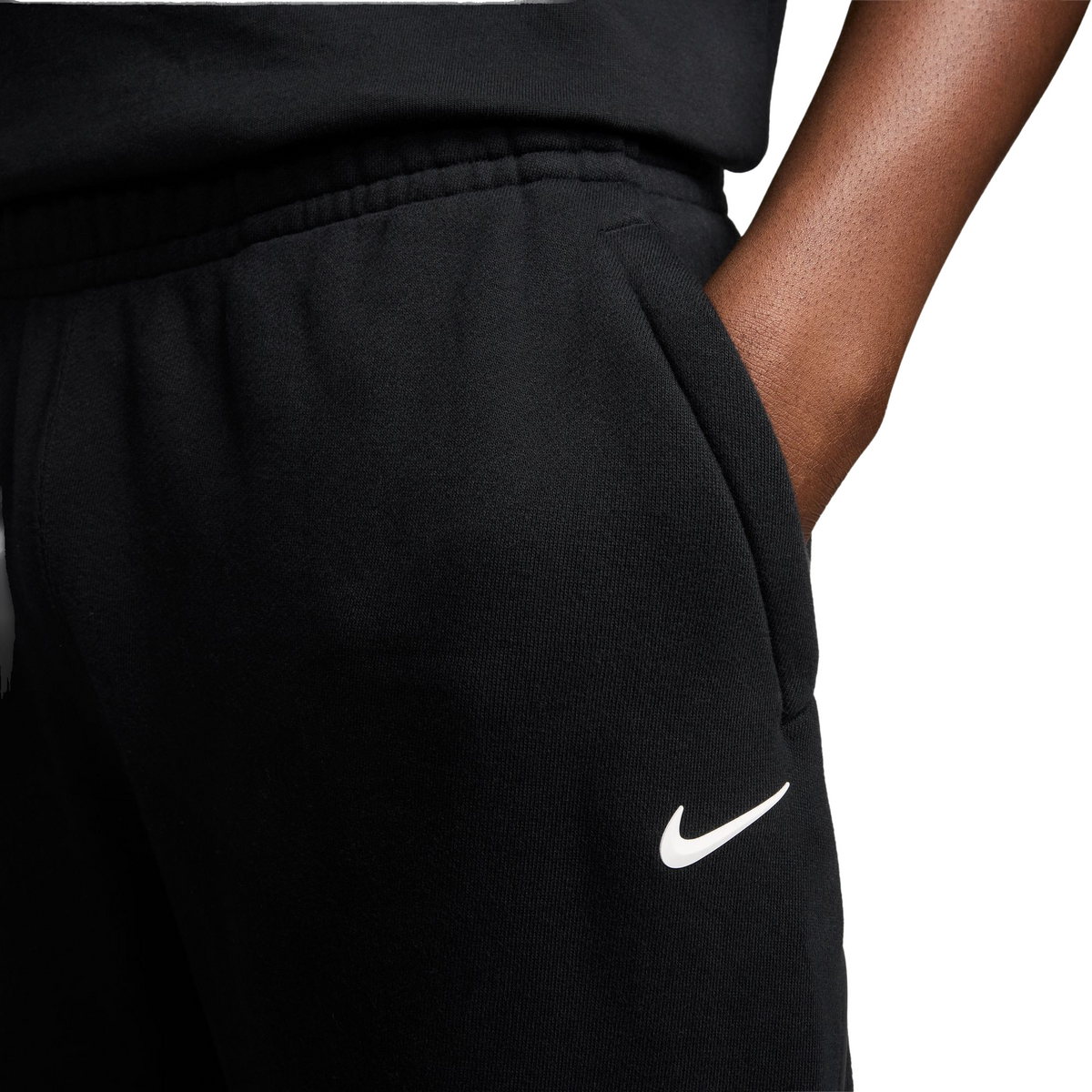 Nike NOCTA Fleece CS Open-Hem Sweatpants Black/Black/White FZ4675-010