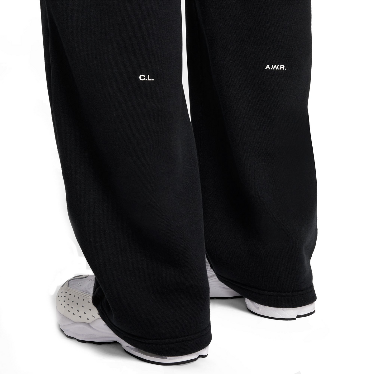 Nike NOCTA Fleece CS Open-Hem Sweatpants Black/Black/White FZ4675-010