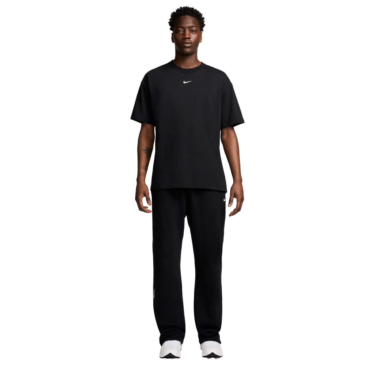 Nike NOCTA Fleece CS Open-Hem Sweatpants Black/Black/White FZ4675-010