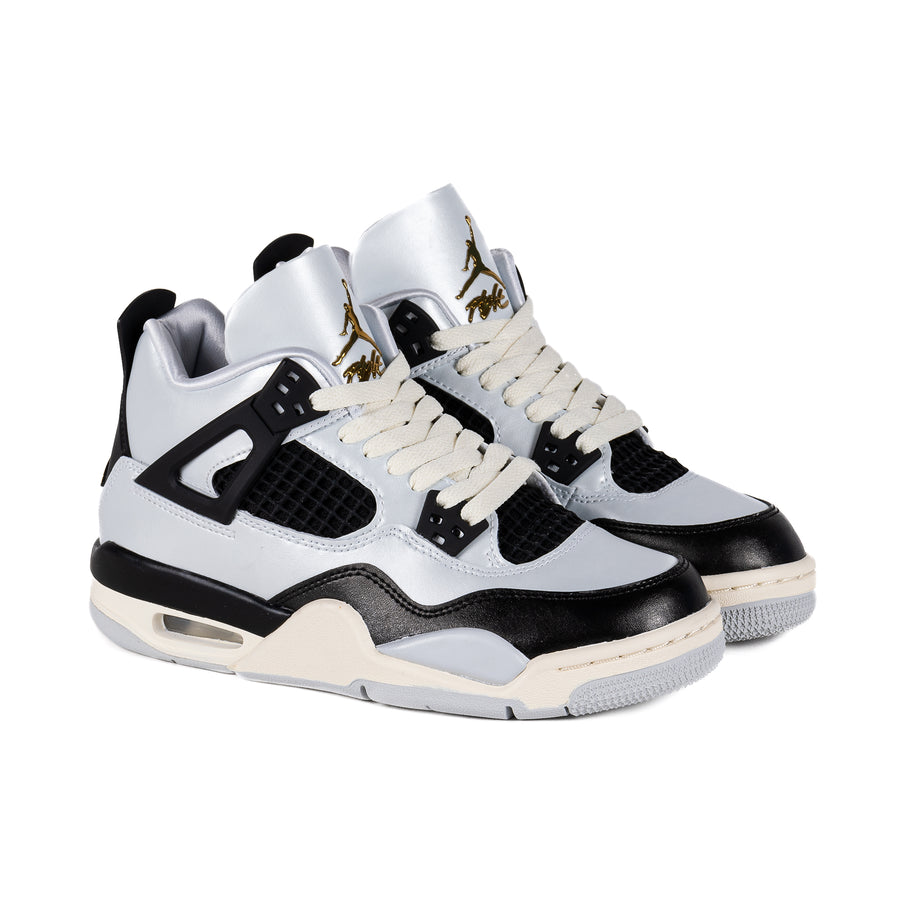 Nike Air Jordan 4 Retro (GS) Pure Platinum/Metallic Gold/Black/Sail FZ8585-070