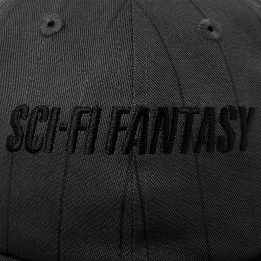 Sci-Fi Fantasy Fast Stripe Hat Charcoal
