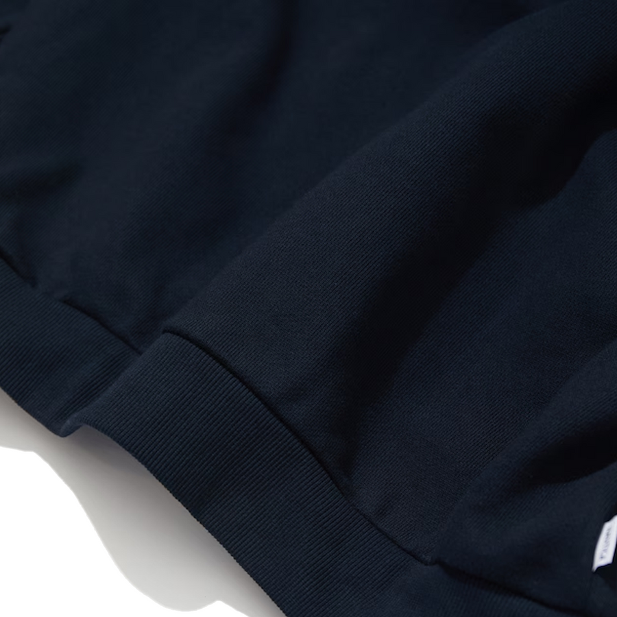 Nautica Japan Felt Logo Sweat Crew Navy