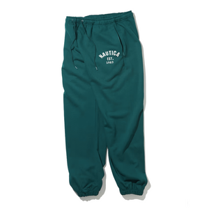 Nautica Japan Felt Arch Sweat Pants Green