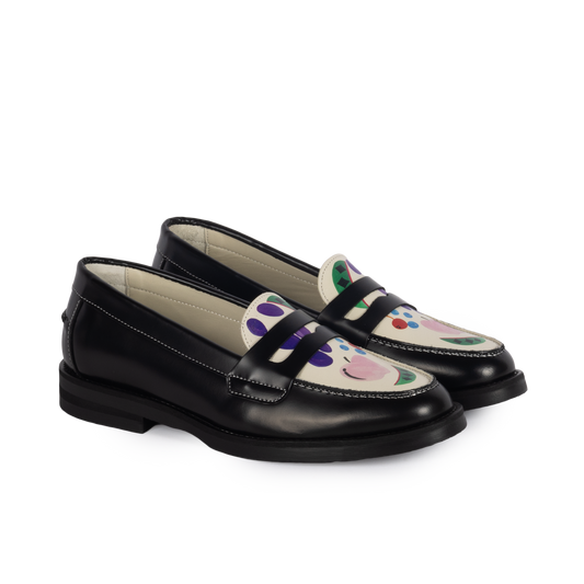 Duke + Dexter Women's Wilde Fruit Salad Penny Loafer WWFRUIT