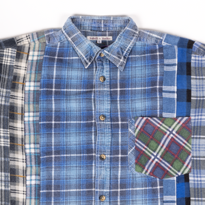 Needles Flannel 7 Cuts Shirt #QV395-1 Large