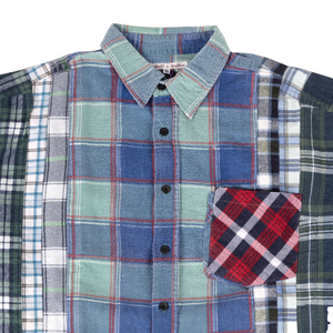 Needles Flannel 7 Cuts Shirt #QV395 -1 X-Large